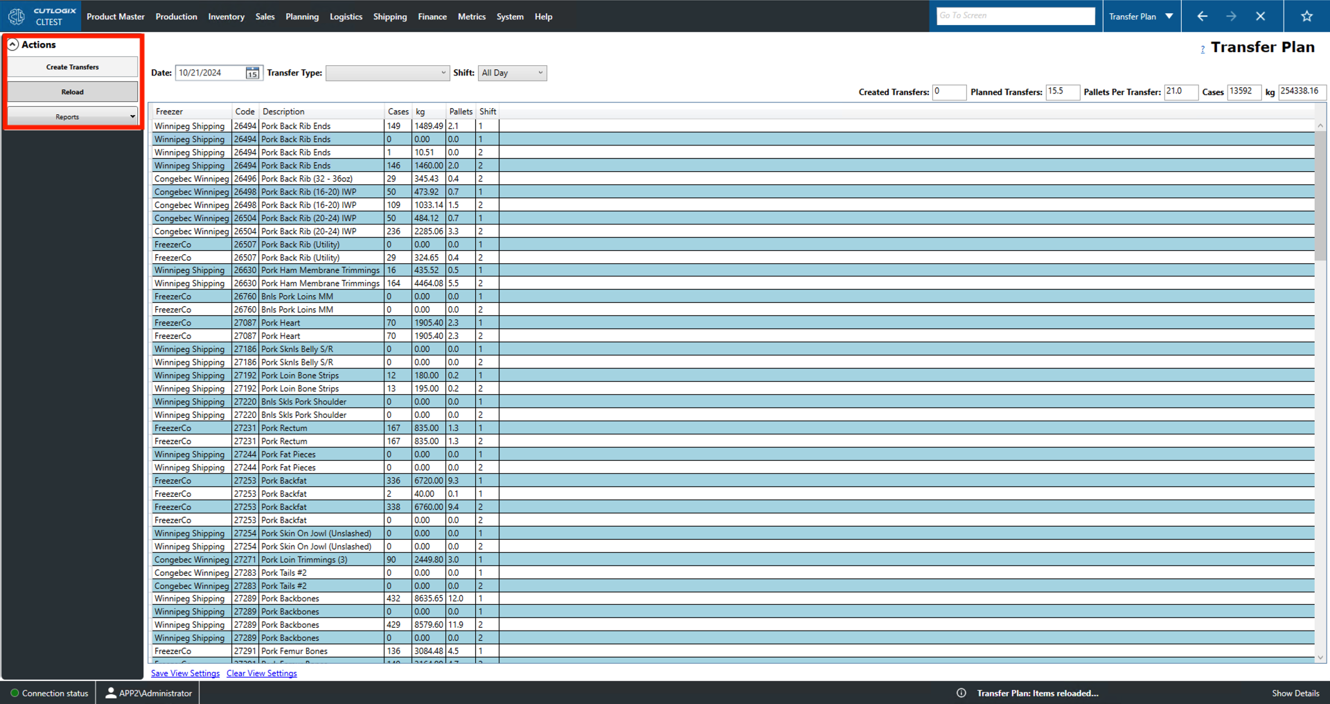 A Screenshot of the Packaging Tab