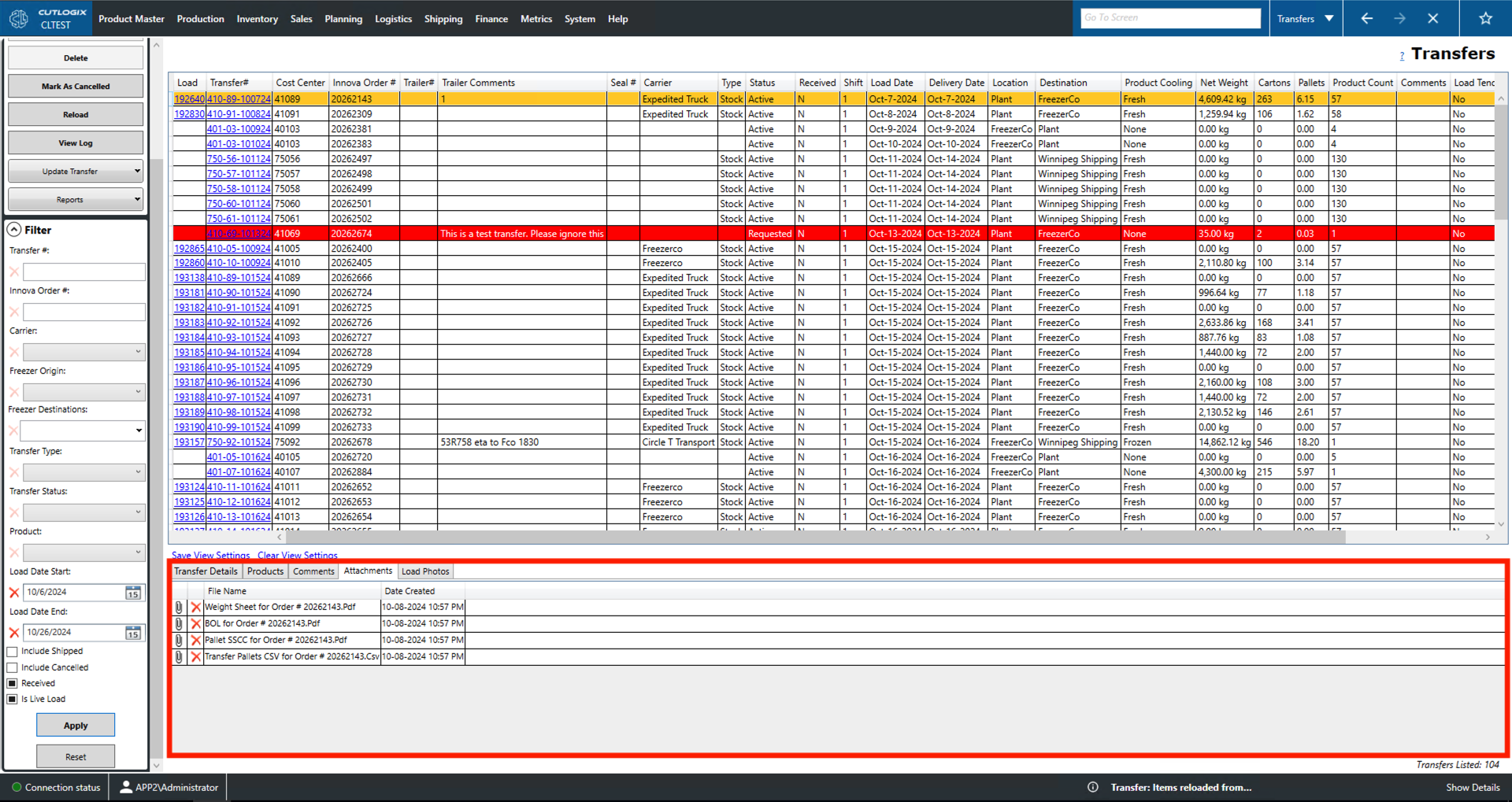 A Screenshot of the Packaging Tab