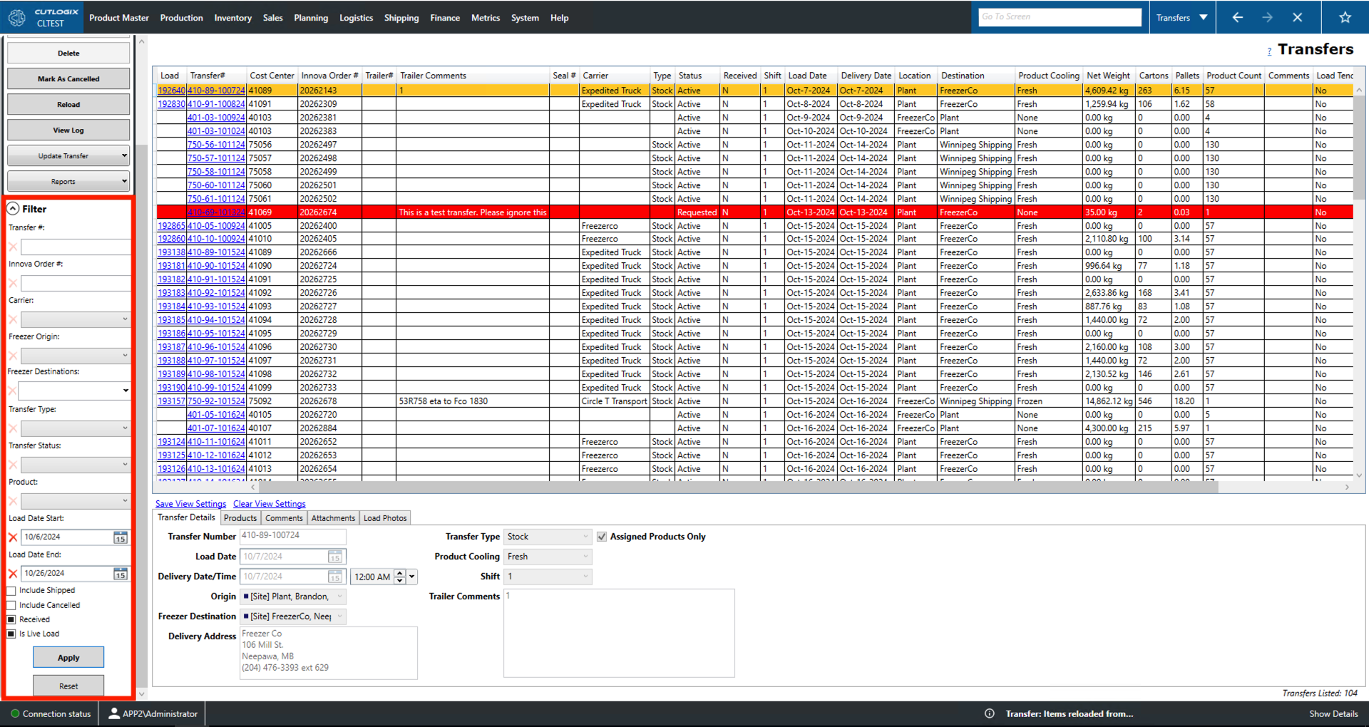 A Screenshot of the Packaging Tab