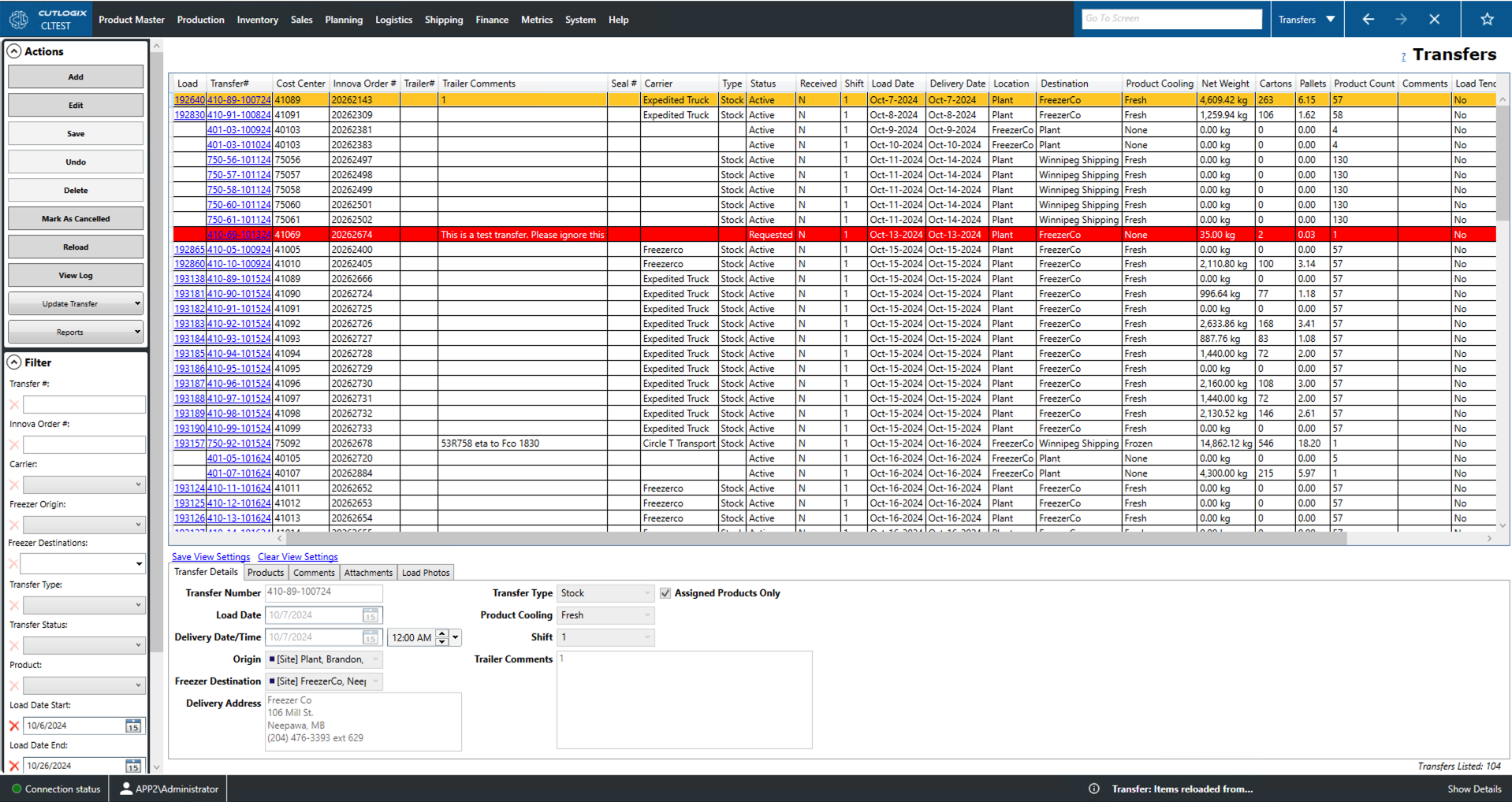 A Screenshot of the Packaging Tab