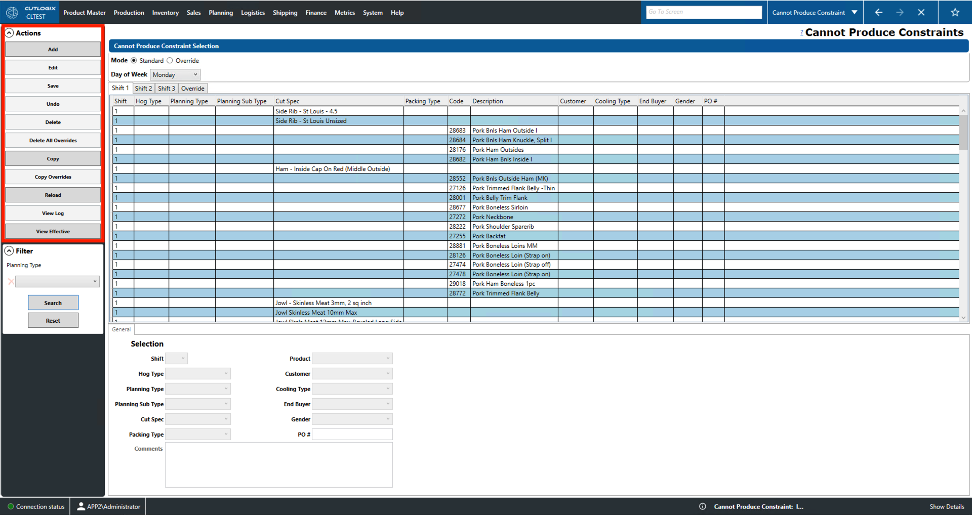 A Screenshot of the Packaging Tab