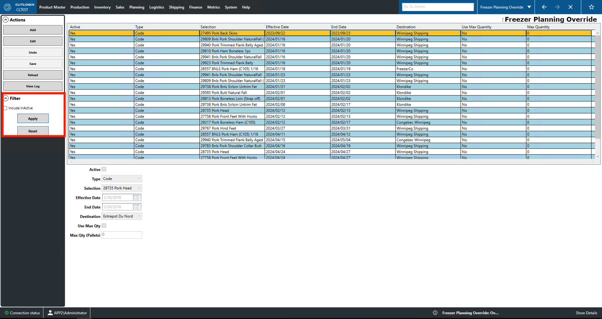 A Screenshot of the Packaging Tab