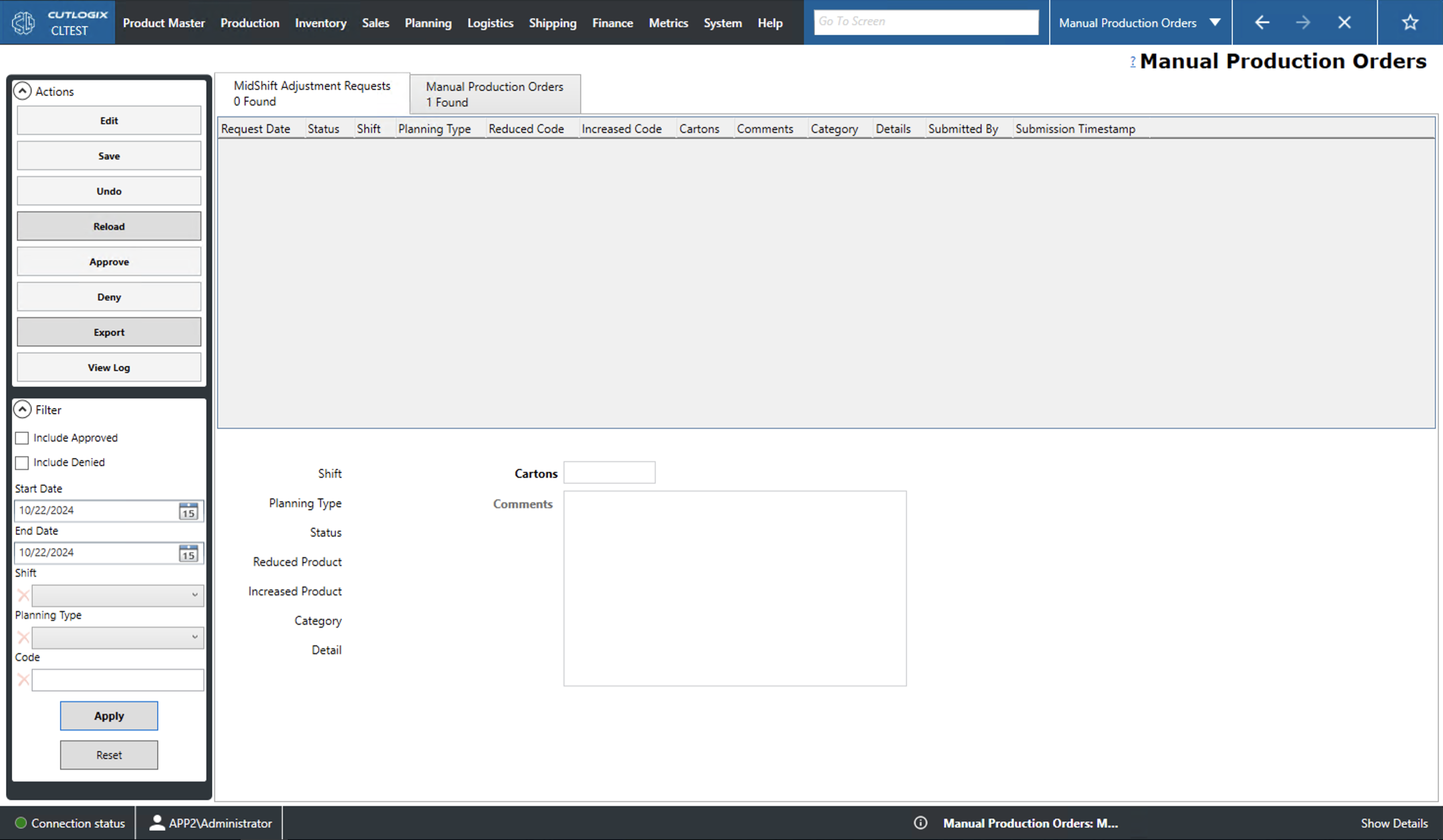 A Screenshot of the Packaging Tab
