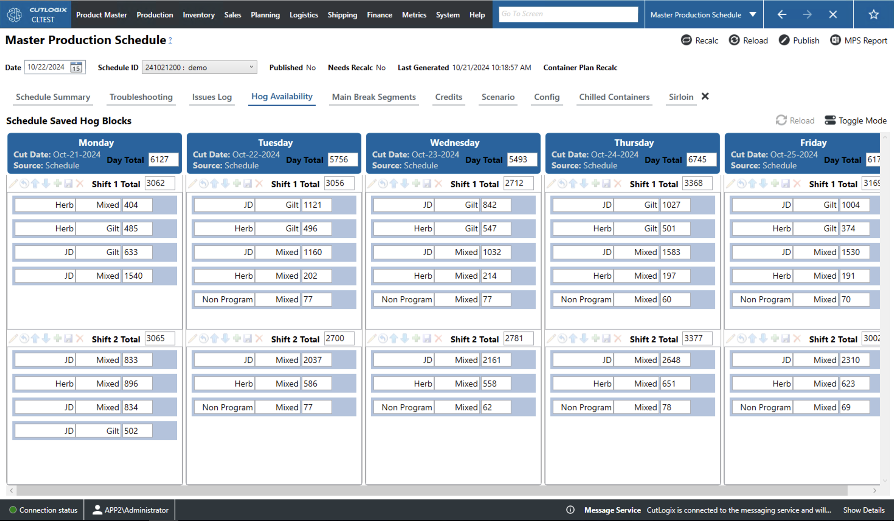 A Screenshot of the Packaging Tab