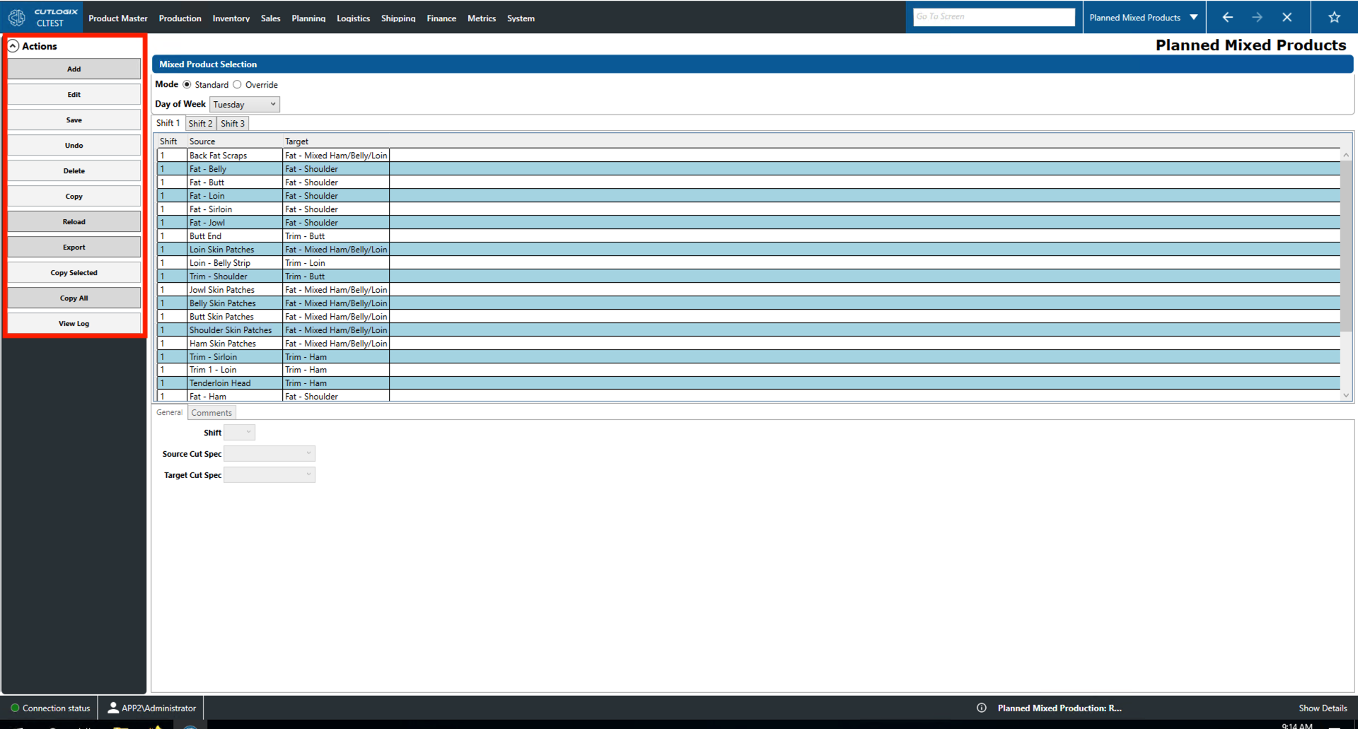 A Screenshot of the Packaging Tab