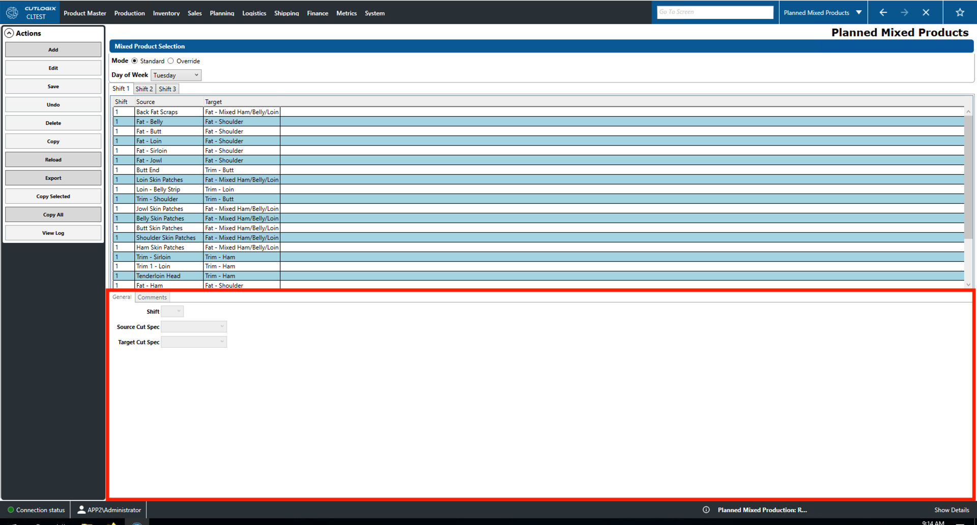 A Screenshot of the Packaging Tab