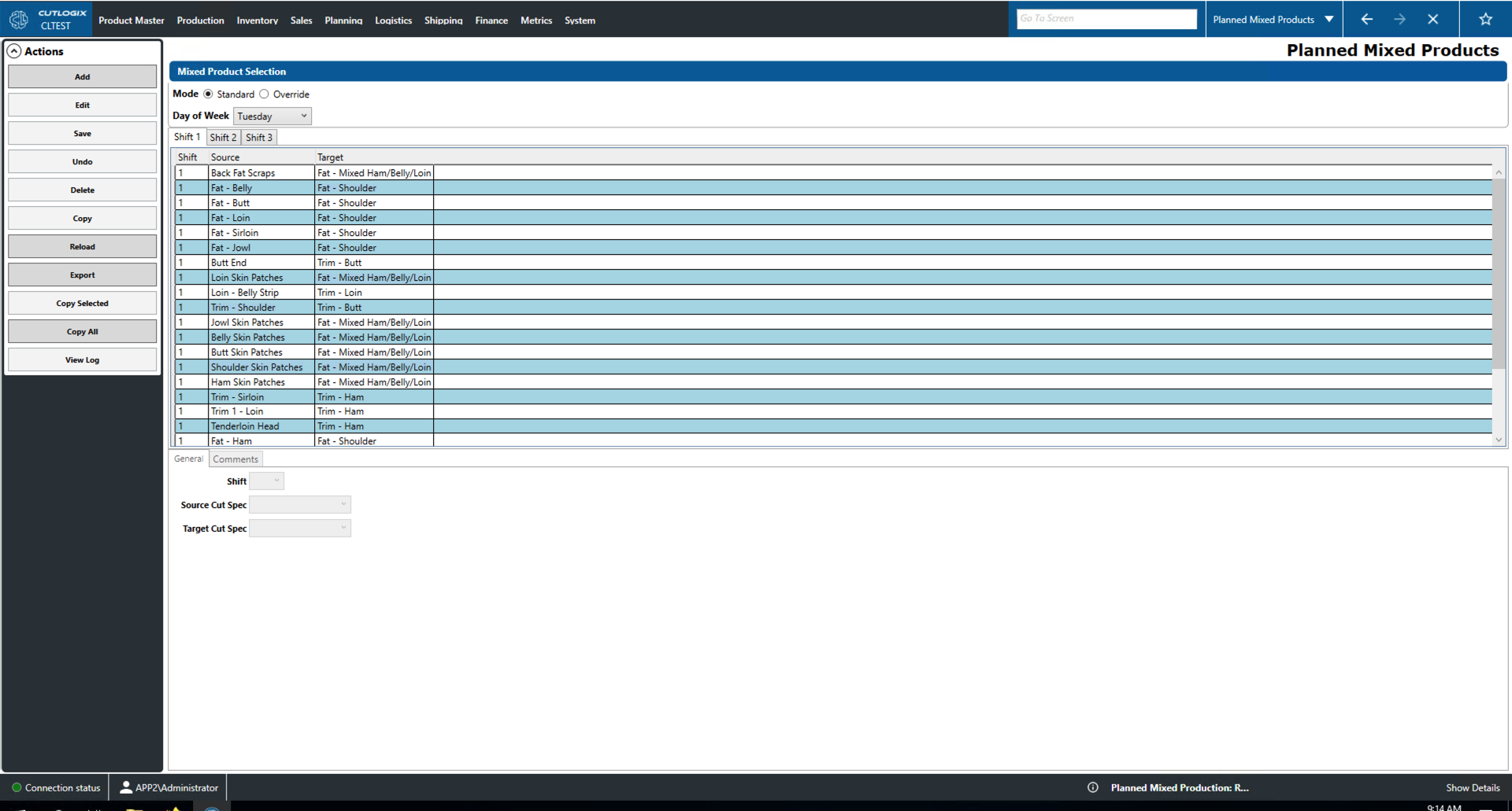 A Screenshot of the Packaging Tab