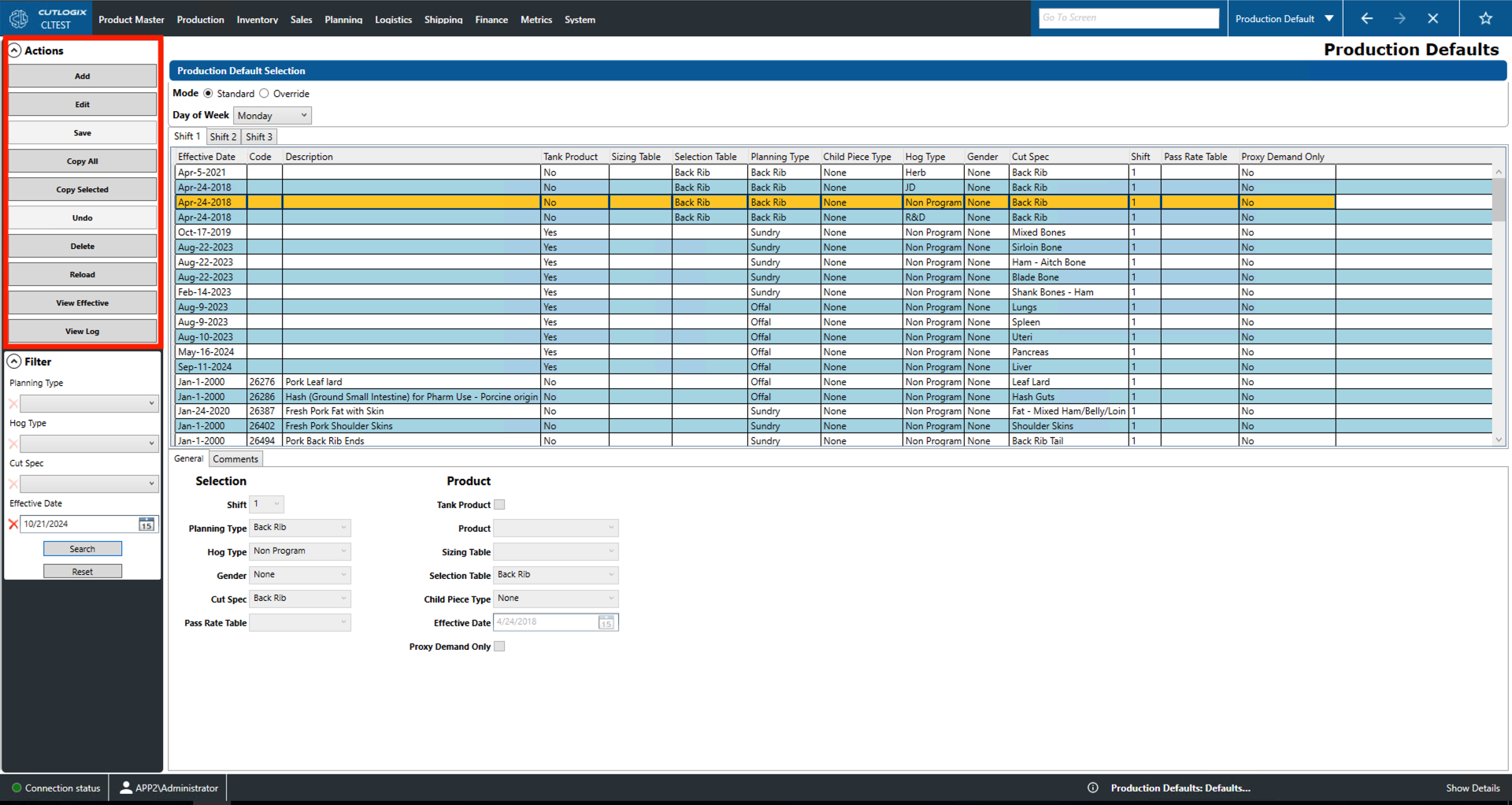 A Screenshot of the Packaging Tab