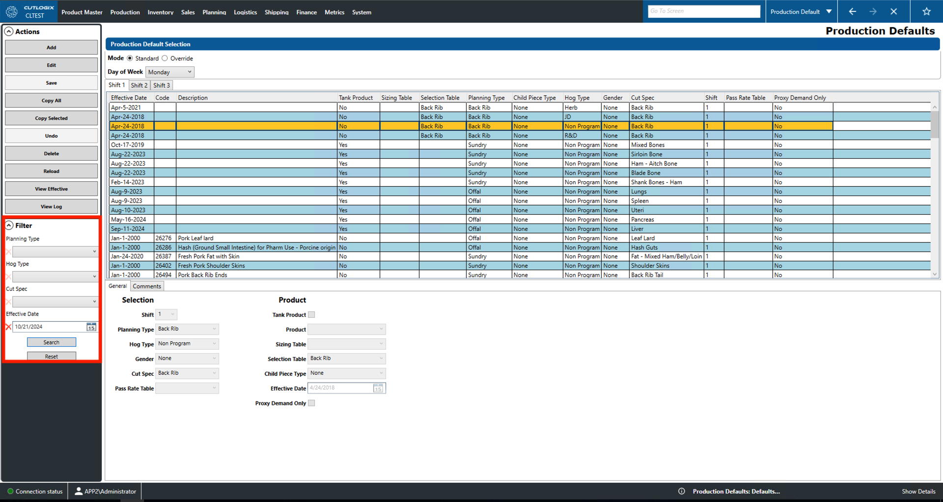 A Screenshot of the Packaging Tab