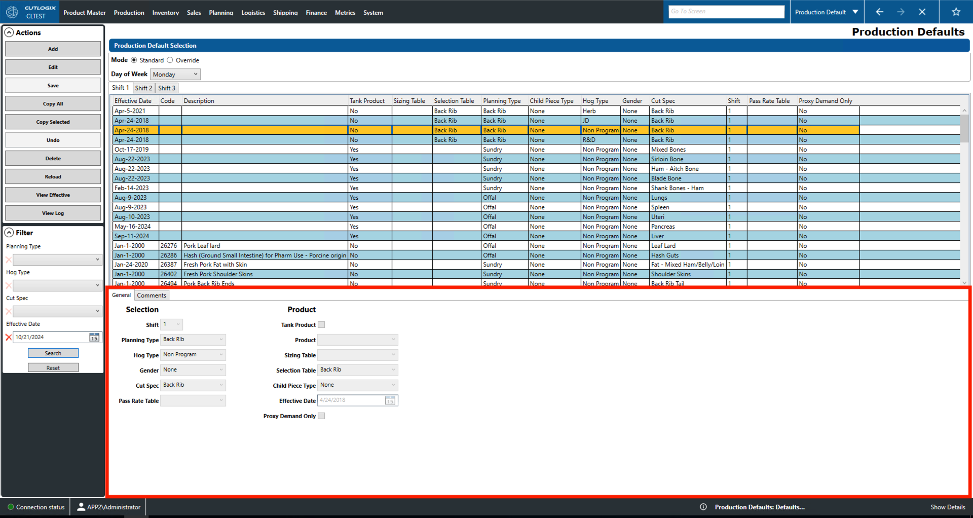 A Screenshot of the Packaging Tab