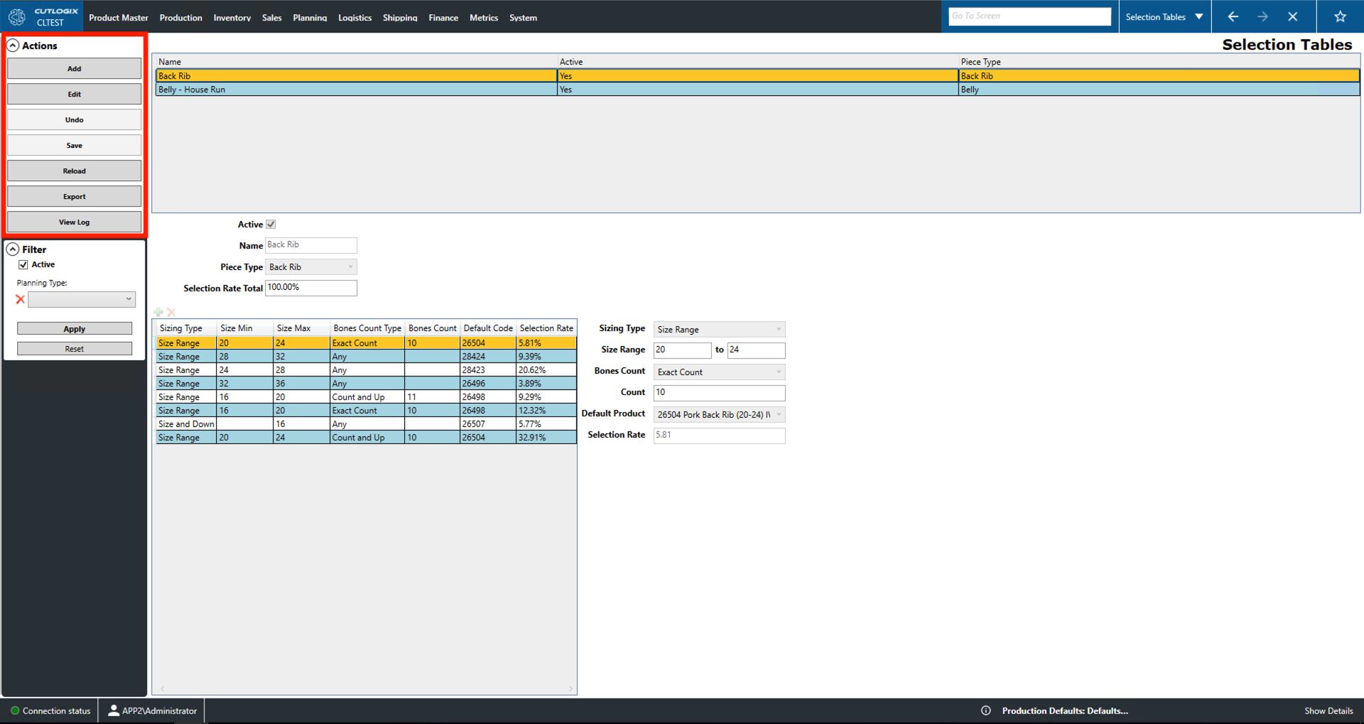 A Screenshot of the Packaging Tab