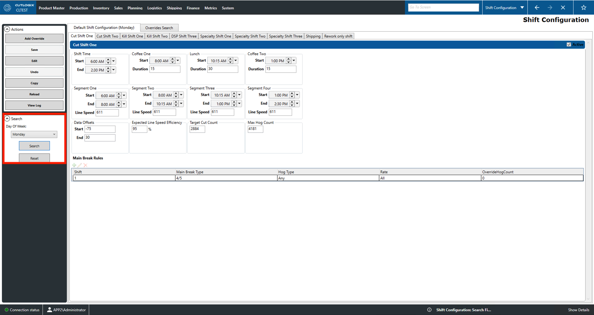 A Screenshot of the Packaging Tab