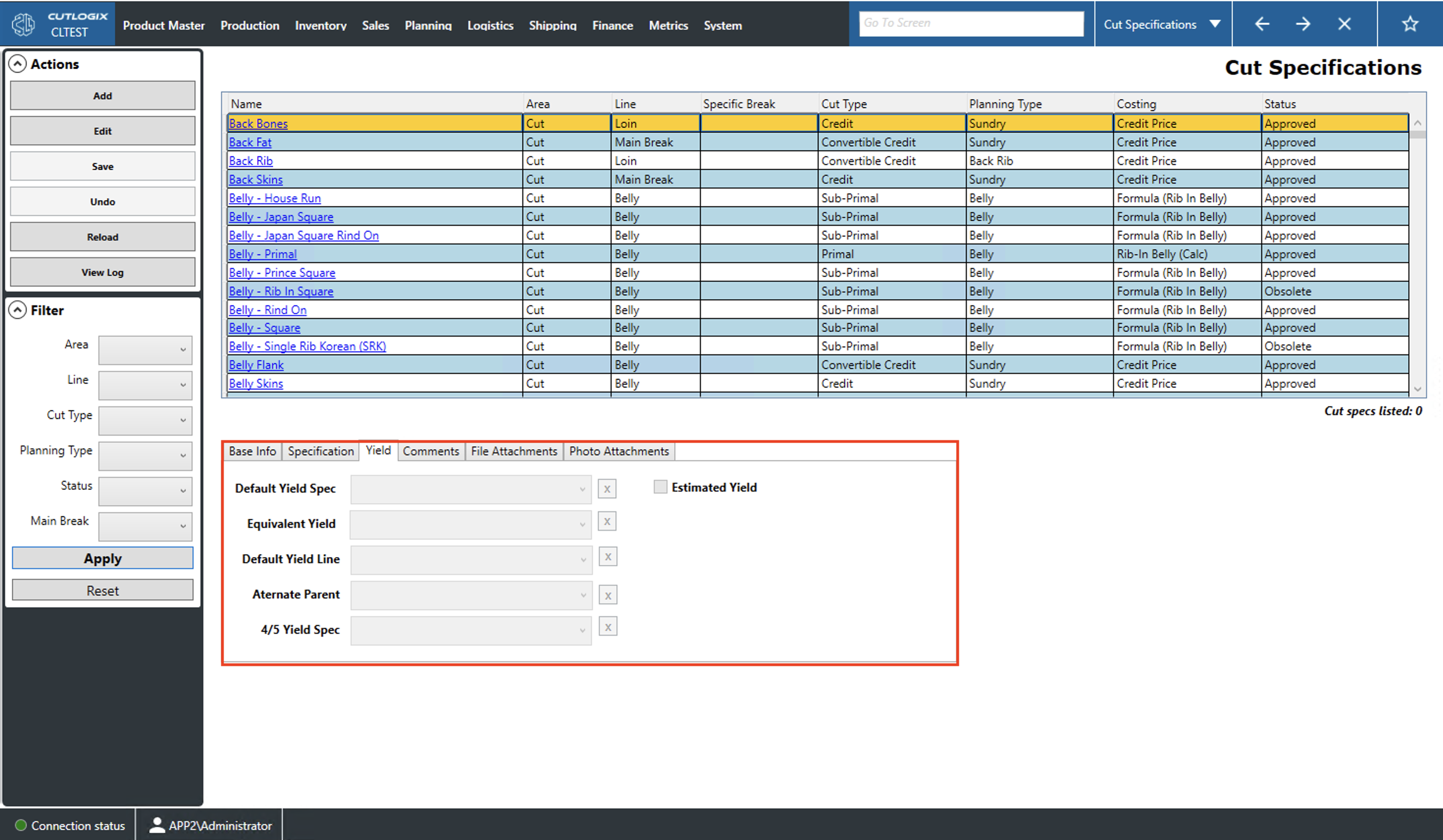 A Screenshot of the Packaging Tab