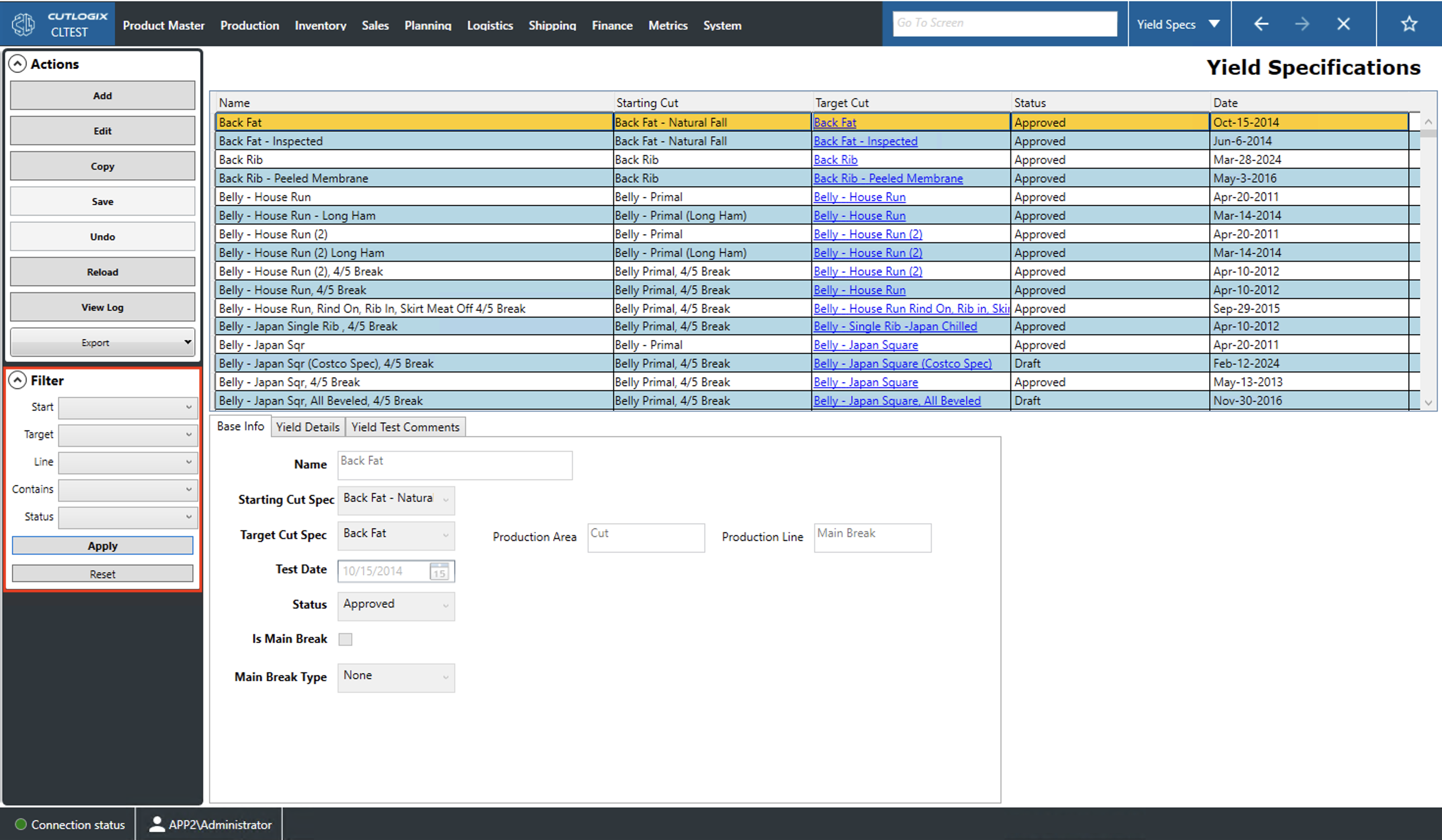 A Screenshot of the Packaging Tab
