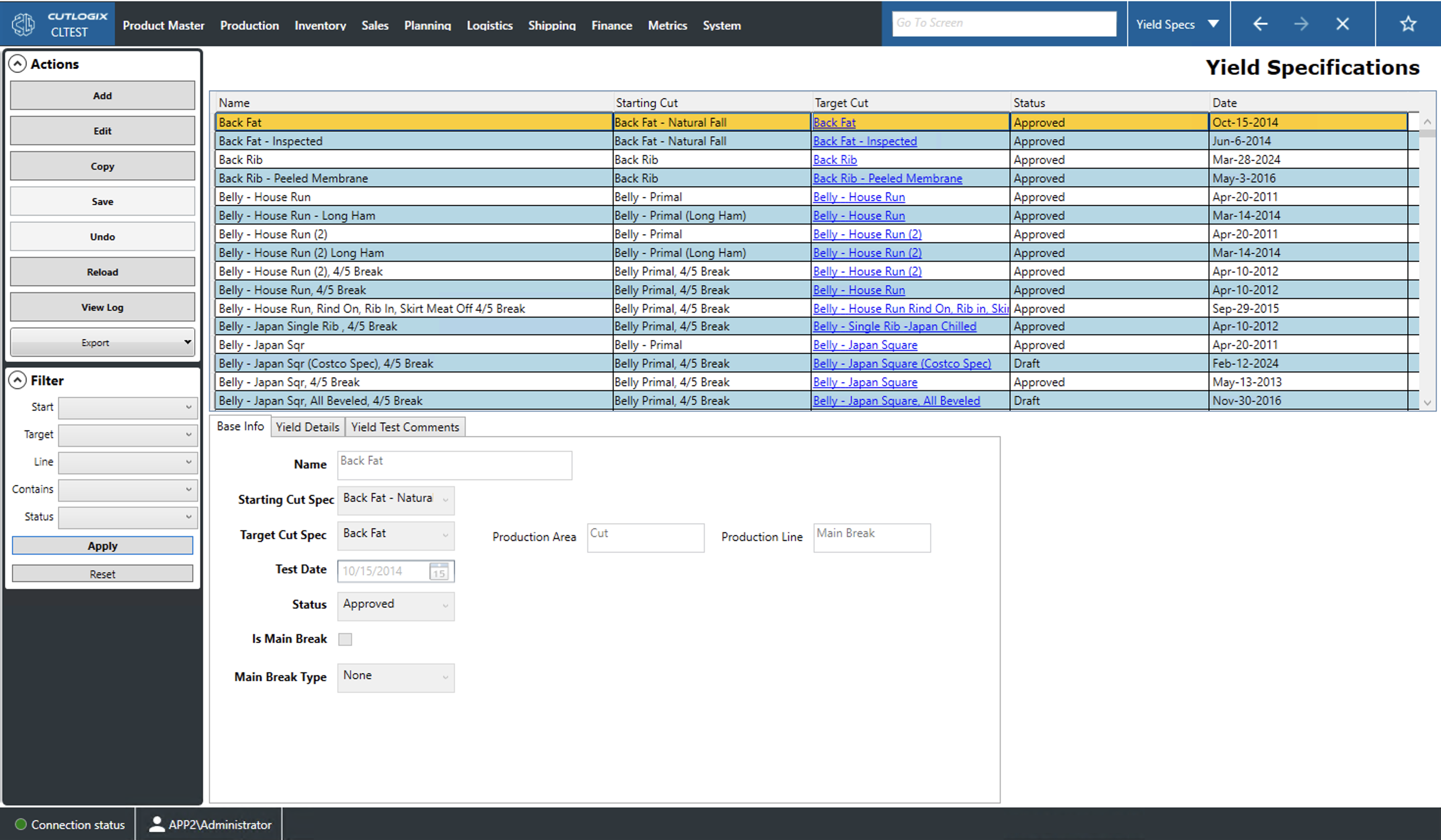 A Screenshot of the Packaging Tab