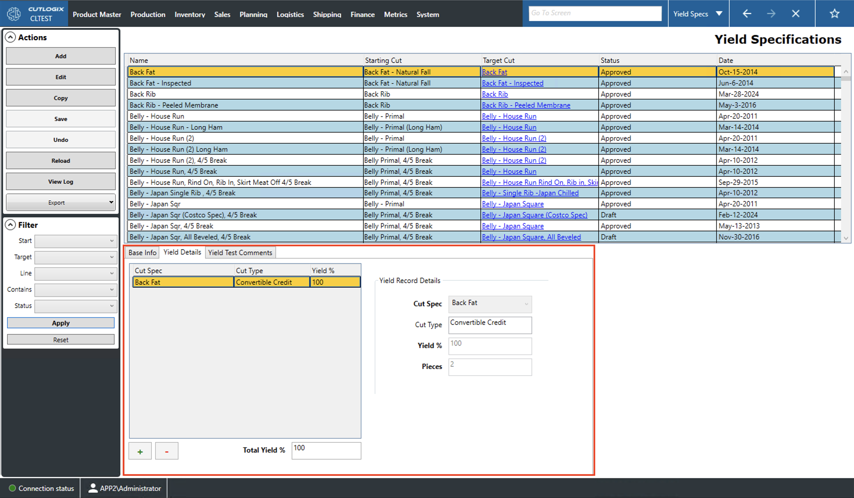 A Screenshot of the Packaging Tab