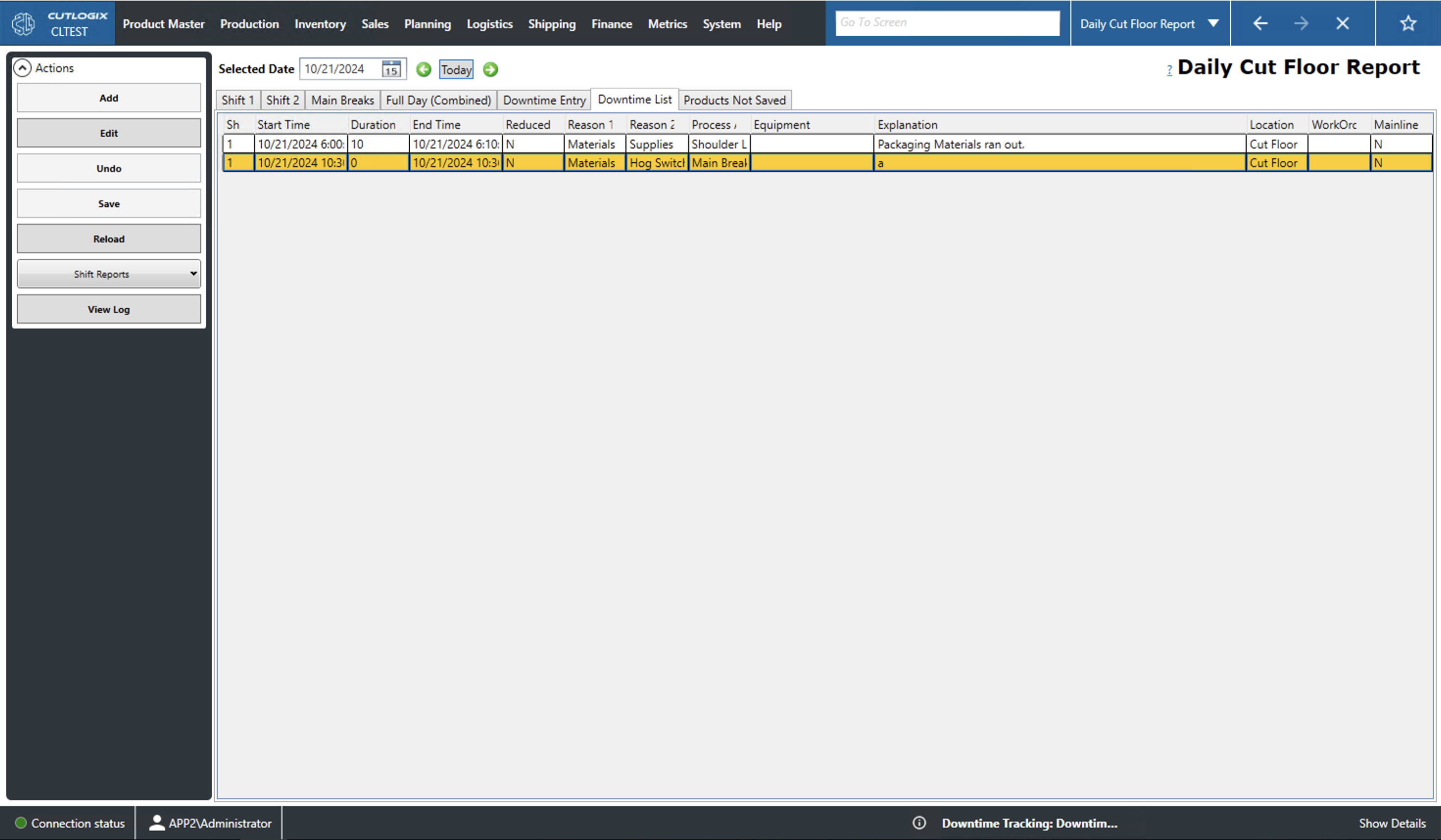 A Screenshot of the Packaging Tab