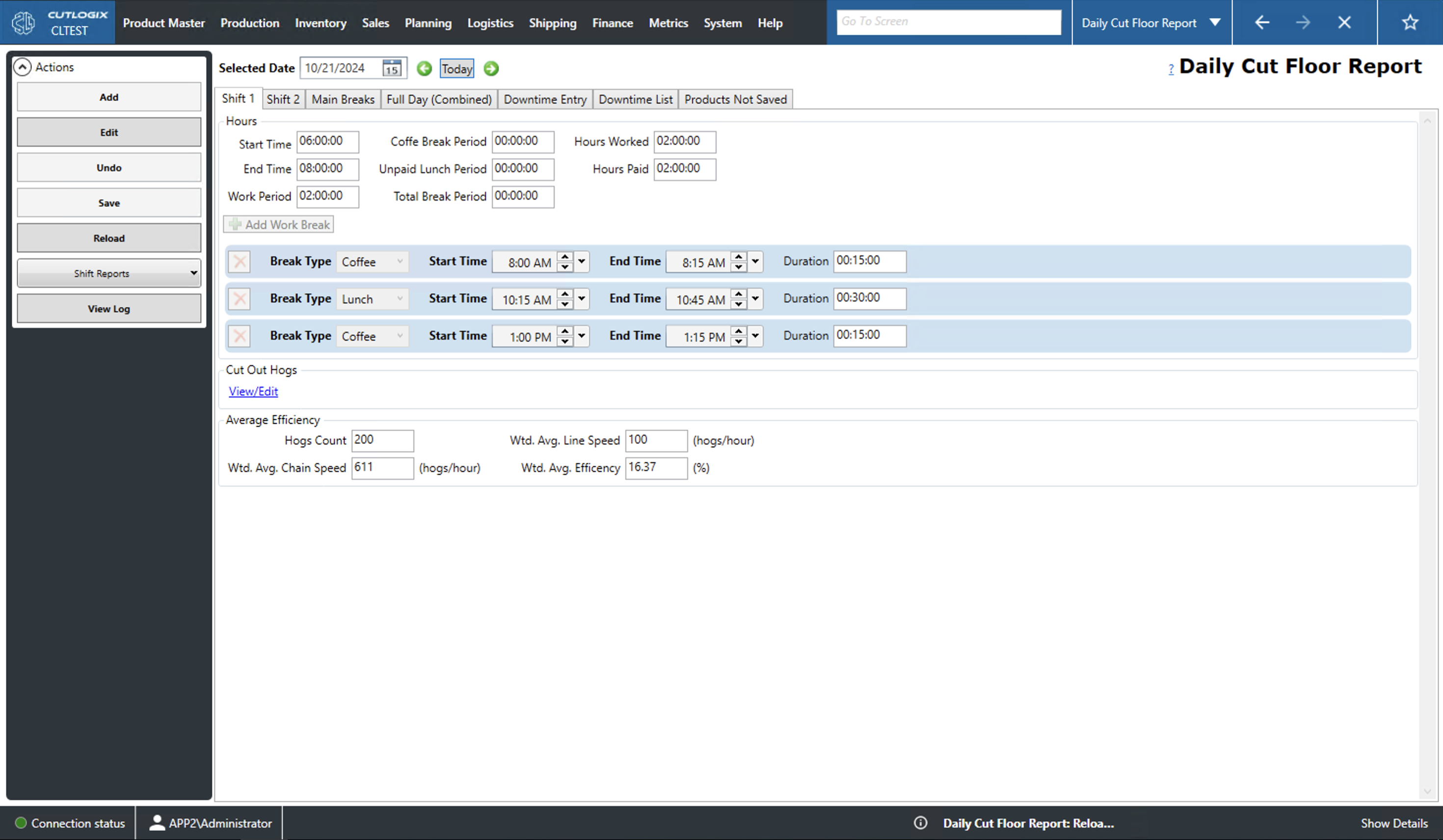 A Screenshot of the Packaging Tab