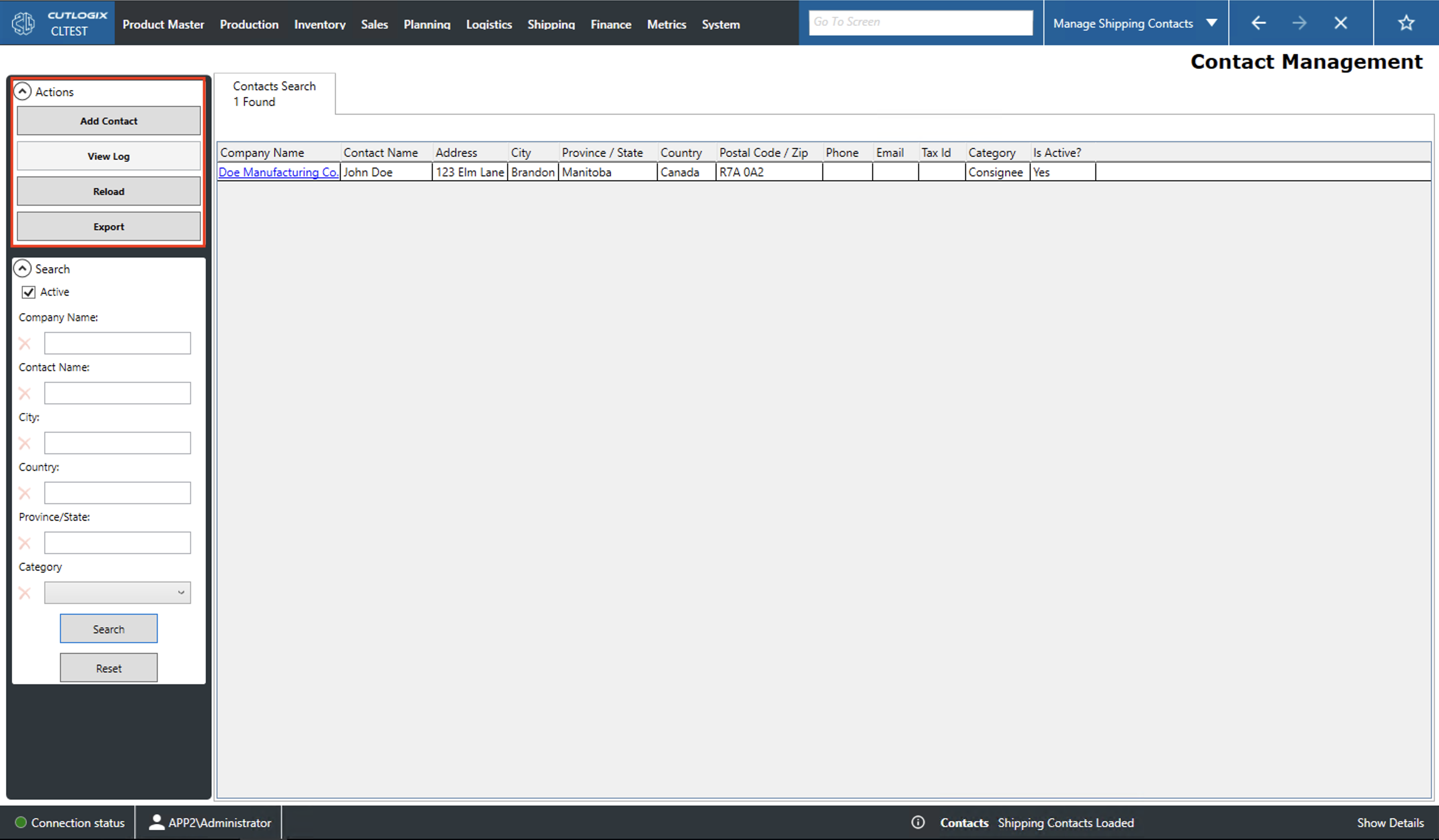 A Screenshot of the Packaging Tab