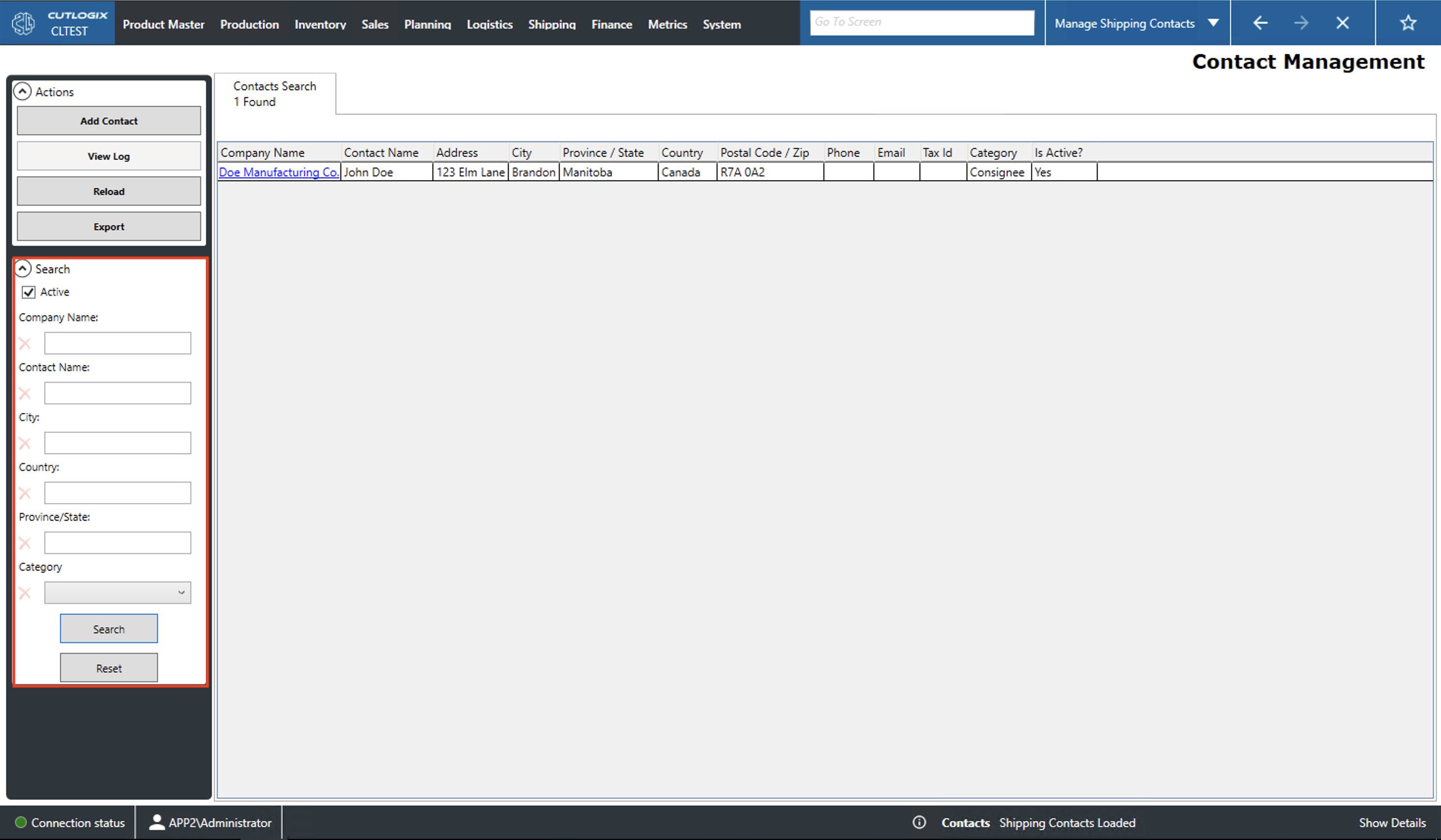 A Screenshot of the Packaging Tab