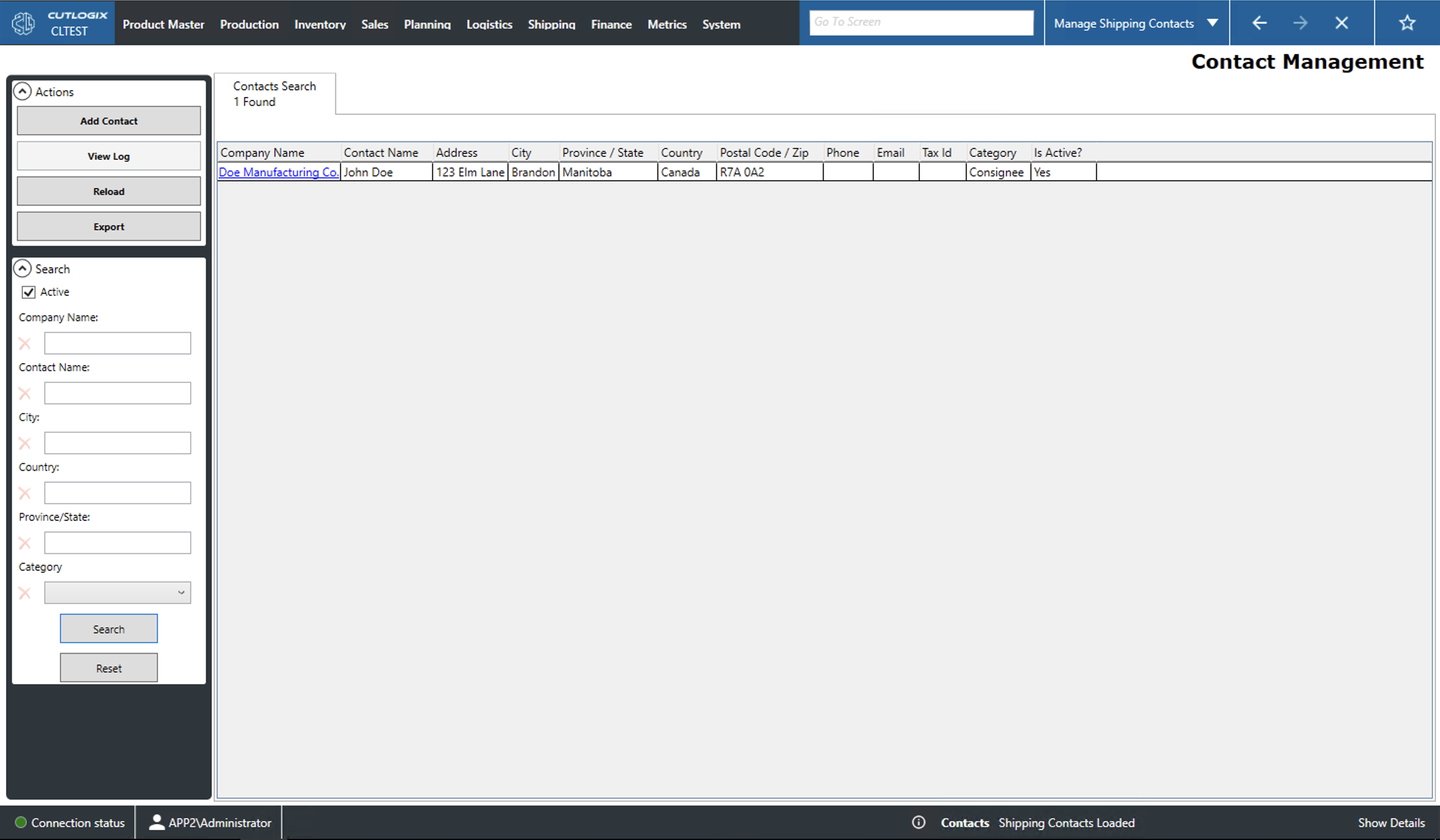 A Screenshot of the Packaging Tab