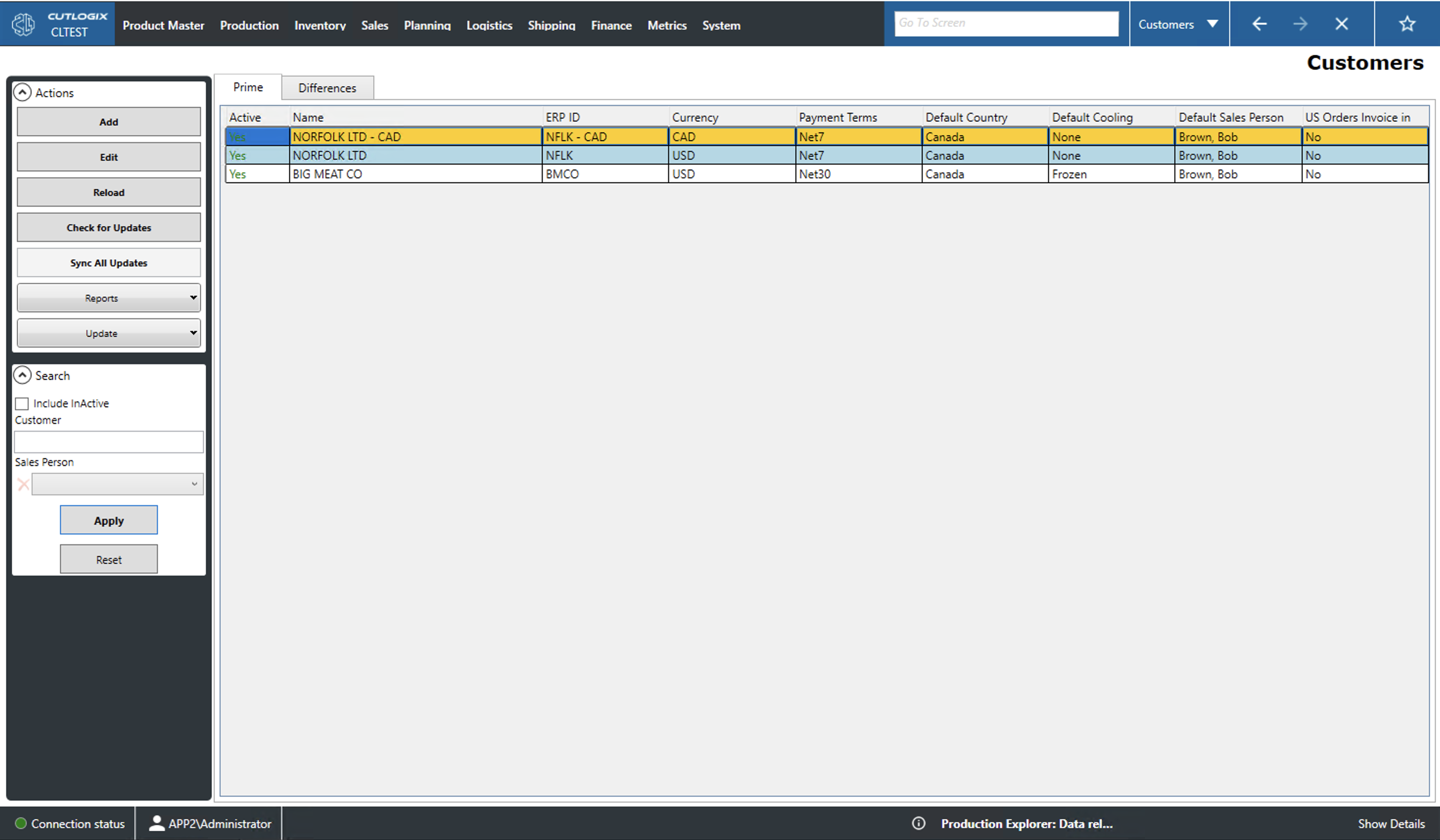 A Screenshot of the Packaging Tab