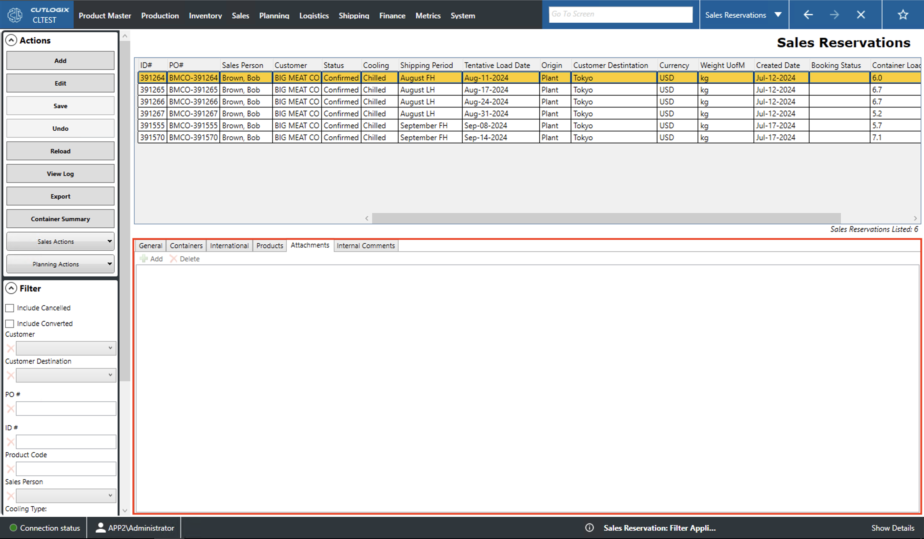 A Screenshot of the Packaging Tab