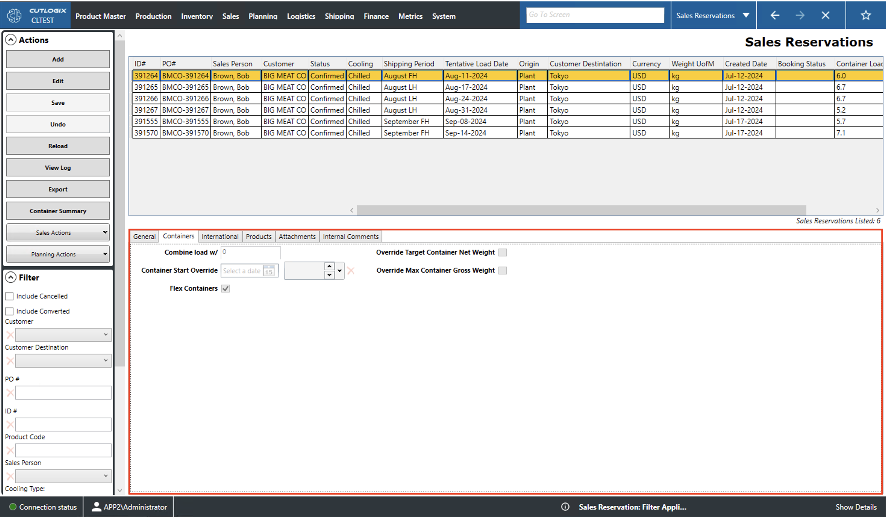 A Screenshot of the Packaging Tab