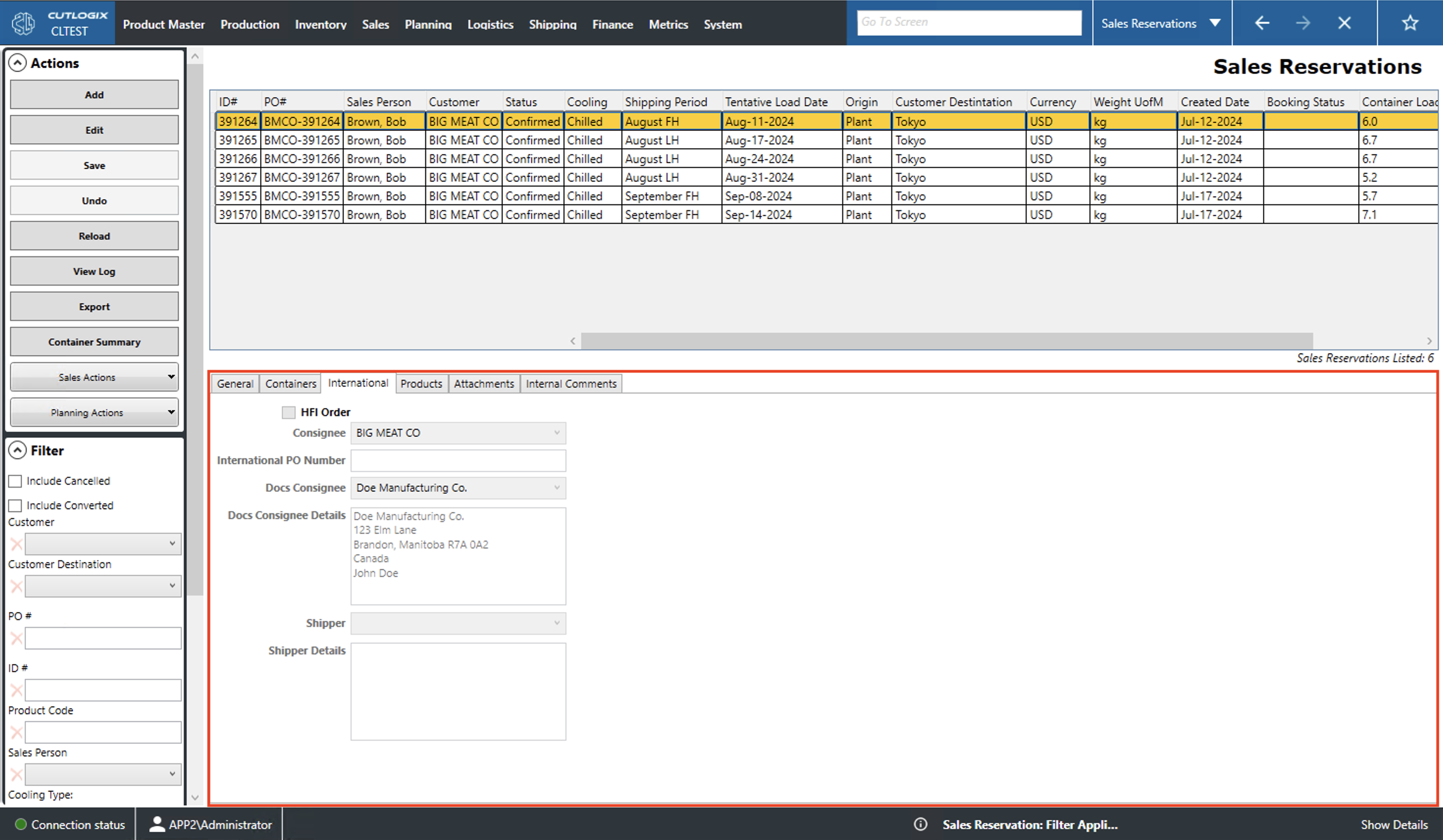 A Screenshot of the Packaging Tab