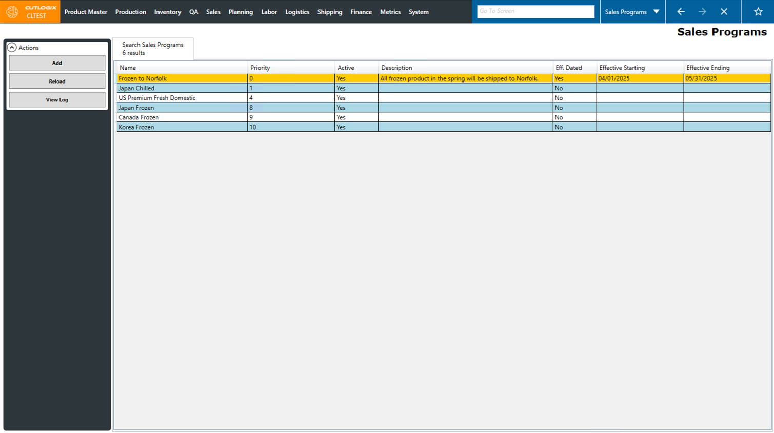 A Screenshot of the Packaging Tab